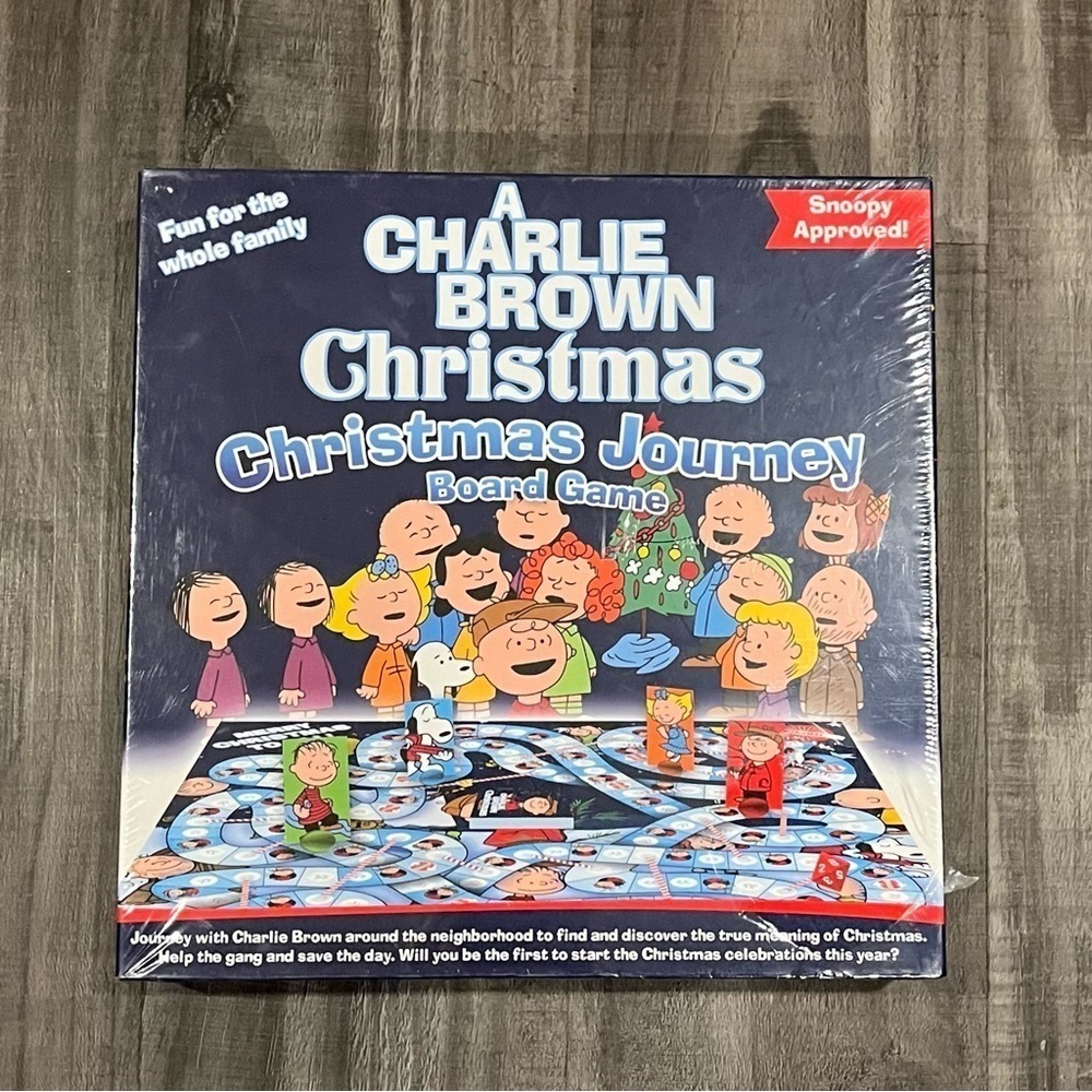 Charlie Brown Christmas Journey Board Game Peanuts Gang  Brand New, Sealed! 🎄